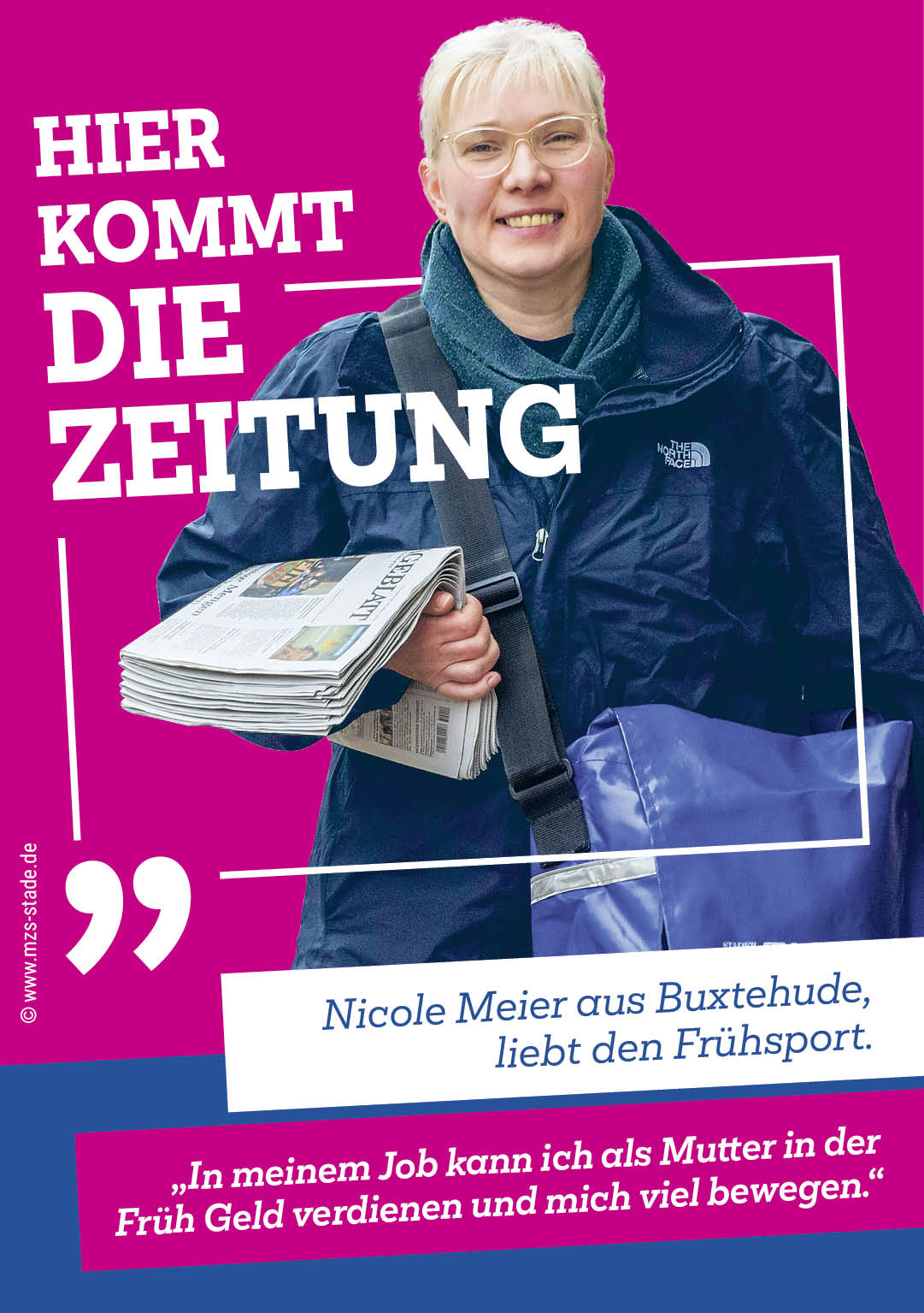 Zeitungszusteller Meier