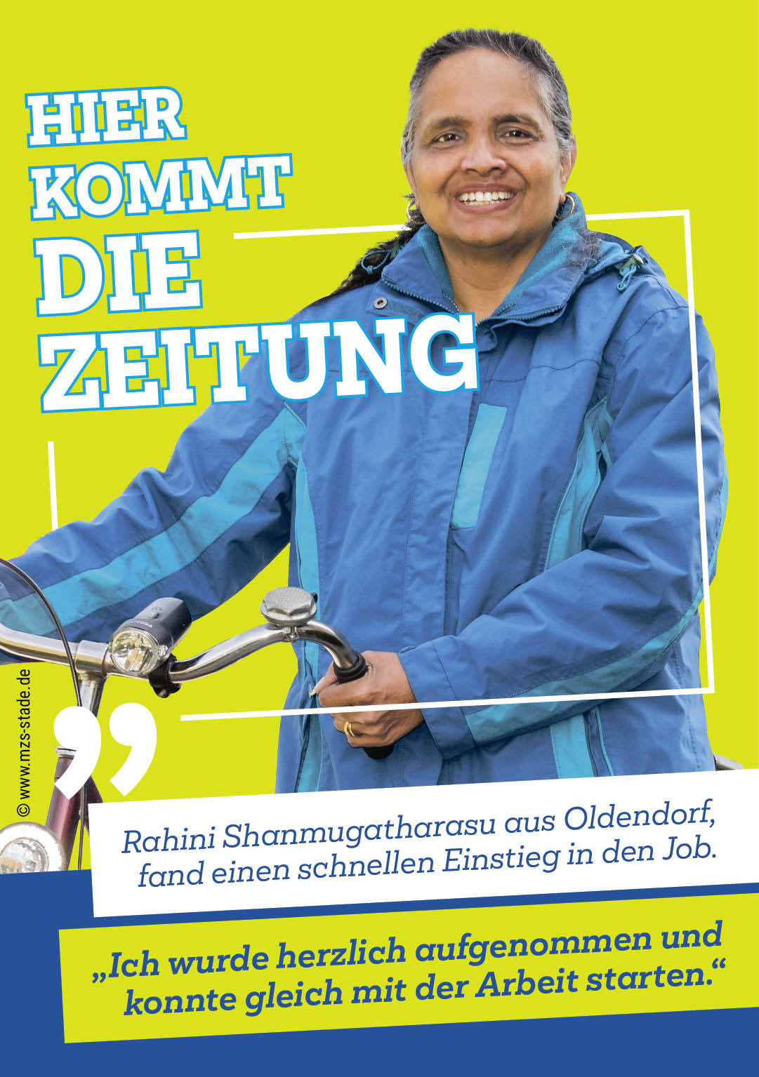 Zeitungszusteller Shanmugatharasu